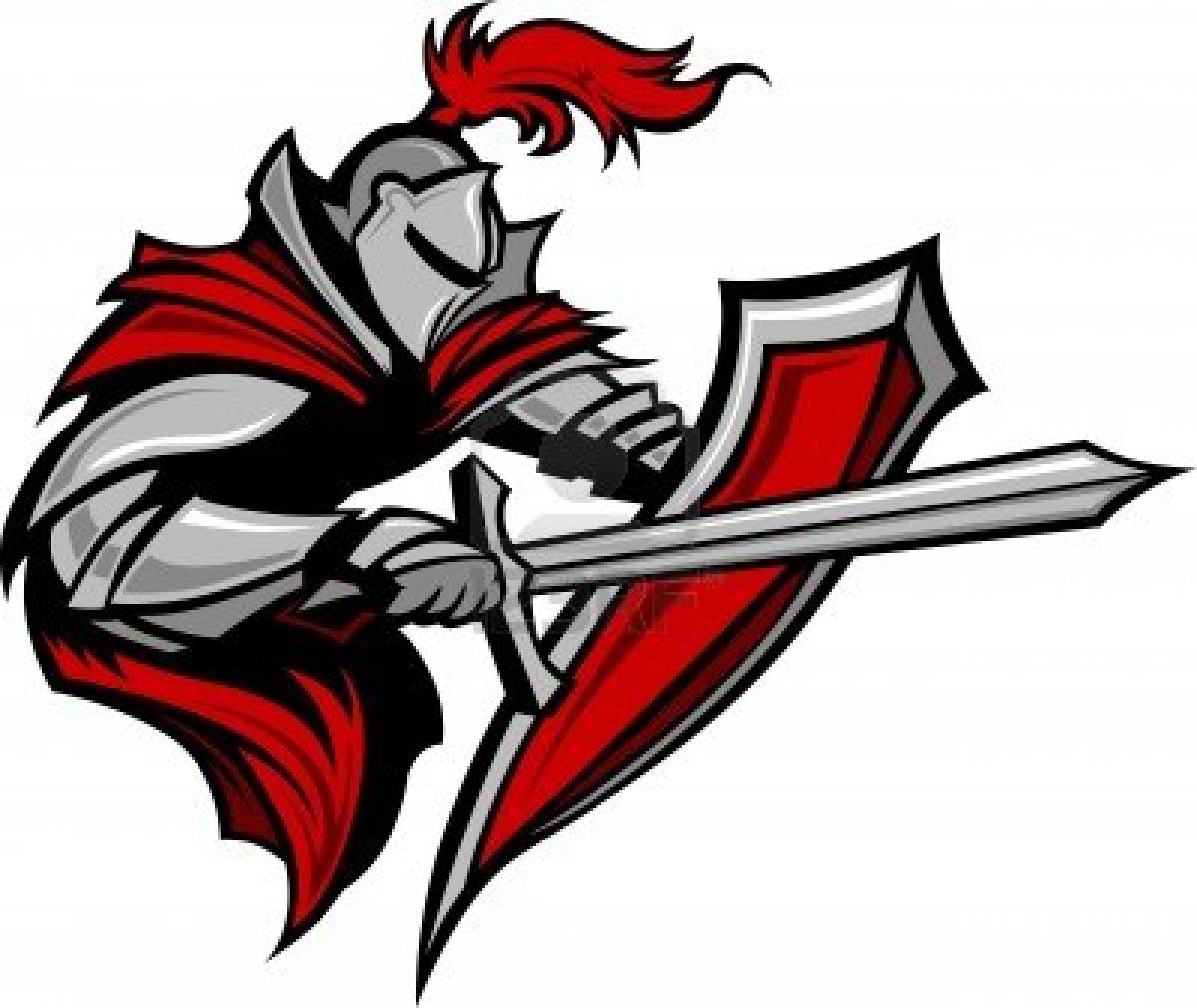 clipart of knights - photo #34